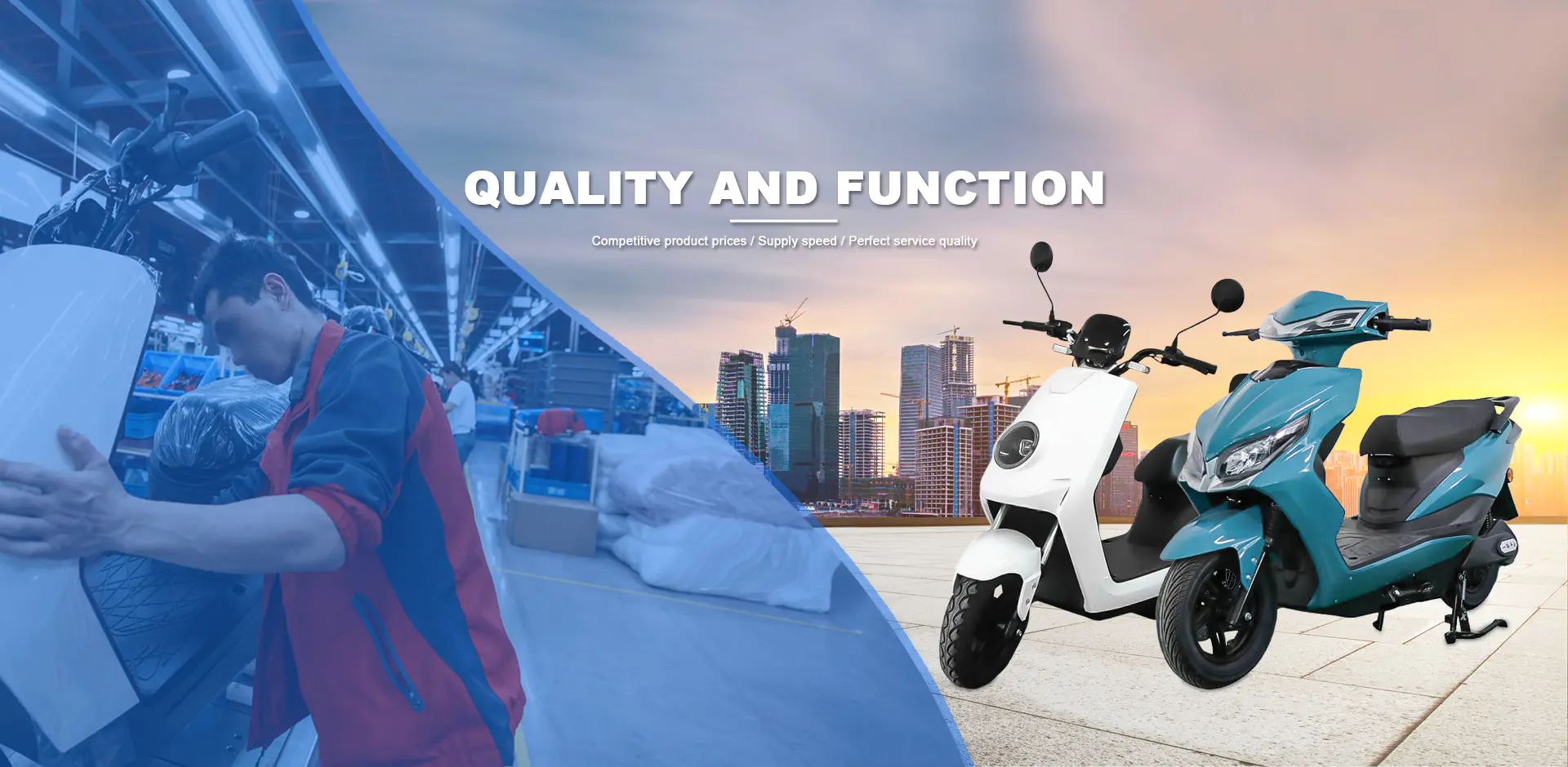 Motocicleta electrică din China